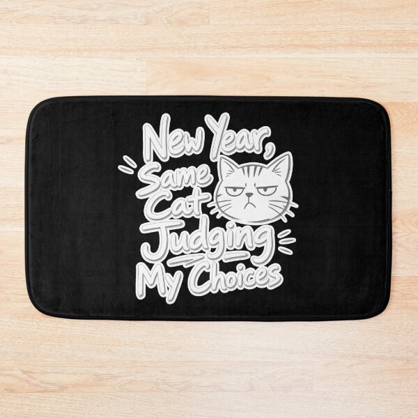 Item preview, back to school New Year Same Cat Judging My Choices Funny Shirt designed and sold by Uglyandcute.