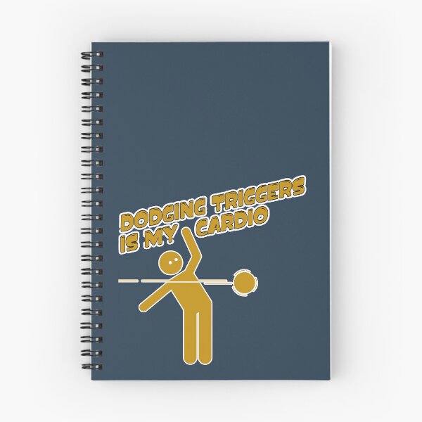 Item preview, Dodging Triggers Is My Cardio Funny Mental Health and Chronic Illness Dodgeball designed and sold by pulse_retail.