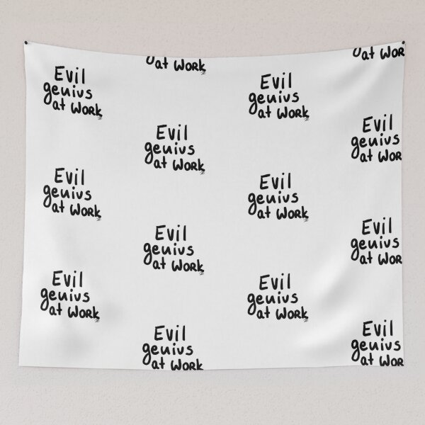 Item preview, evil genius at work designed and sold by Kasia1987t.