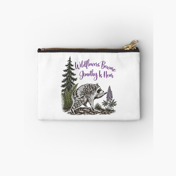Item preview, Jimothy Wildflowers Bloom Vintage Raccoon Art designed and sold by JessArty ⭐⭐⭐⭐⭐.