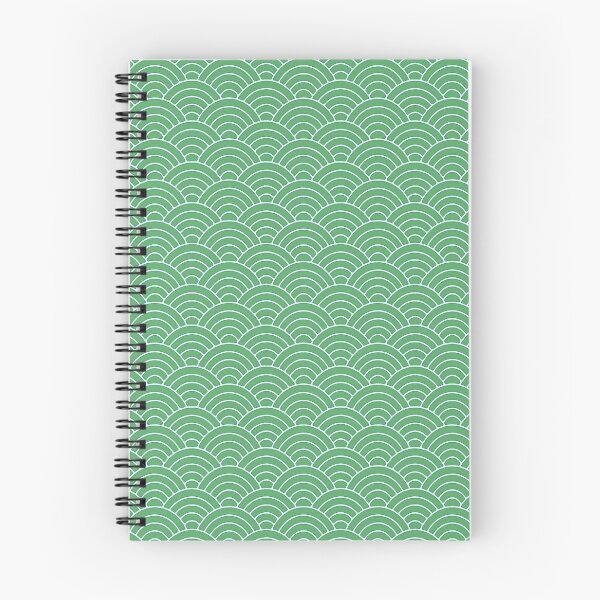 Item preview, Green Japanese Waves designed and sold by ViaARTfactory.