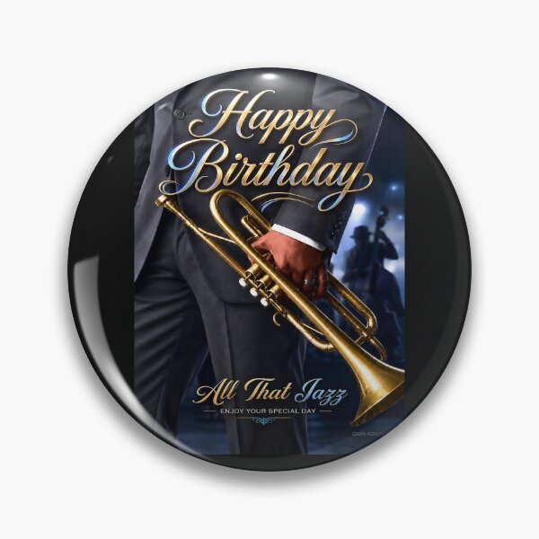 Item preview, HAPPY BIRTHDAY – All That Jazz at Blues Alley | Fine Art Print | Celebrate with Rhythm designed and sold by DBM Photo Art 1.