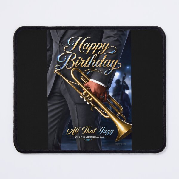 Item preview, HAPPY BIRTHDAY – All That Jazz at Blues Alley | Fine Art Print | Celebrate with Rhythm designed and sold by DBM Photo Art 1.