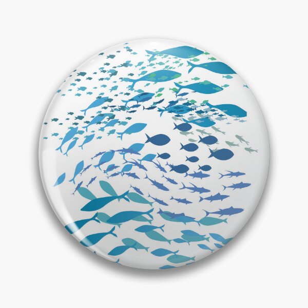 Item preview, In a Sea of Blue Fish designed and sold by yurethecat.