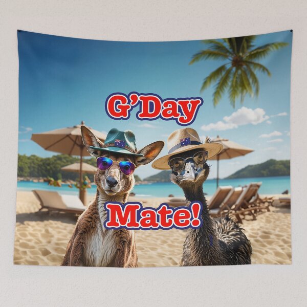 Item preview, G'Day Mate! designed and sold by Ray's Photos & Art.