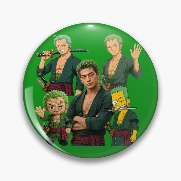 Item preview, The Many Styles of the Green Hair Swordsman designed and sold by ChaosModeArt.