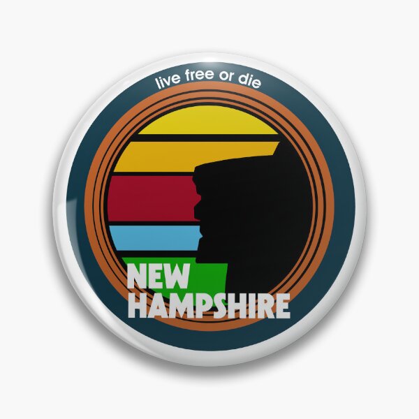 Artikelvorschau, Retro New Hampshire entworfen und verkauft von Zachary Simonton.