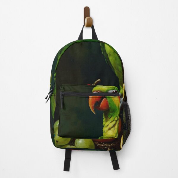 Item preview, Emerald parrot in baroque still life designed and sold by Feble.