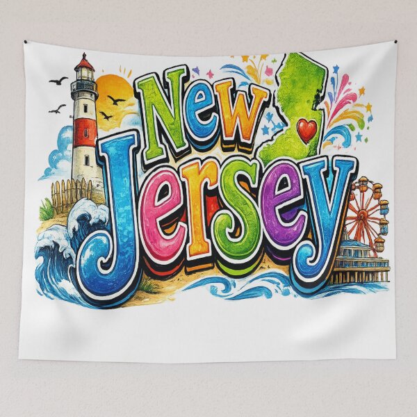Item preview, New Jersey State designed and sold by DazzleKitty.