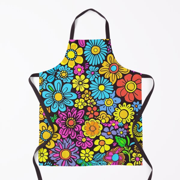 Item preview, Groovy 1960's Hippie Flower Power Colorful Designs Pattern designed and sold by DEC02.