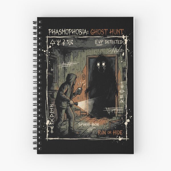 Item preview, Ghost Hunt Phasmophobia Grunge Video Game Streetwear Tee designed and sold by Senpaiwaves.