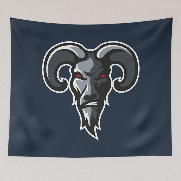 Item preview, Goat Mascot Logo – Fierce Mountain Goat Esports Gaming Design designed and sold by MerlinWear.