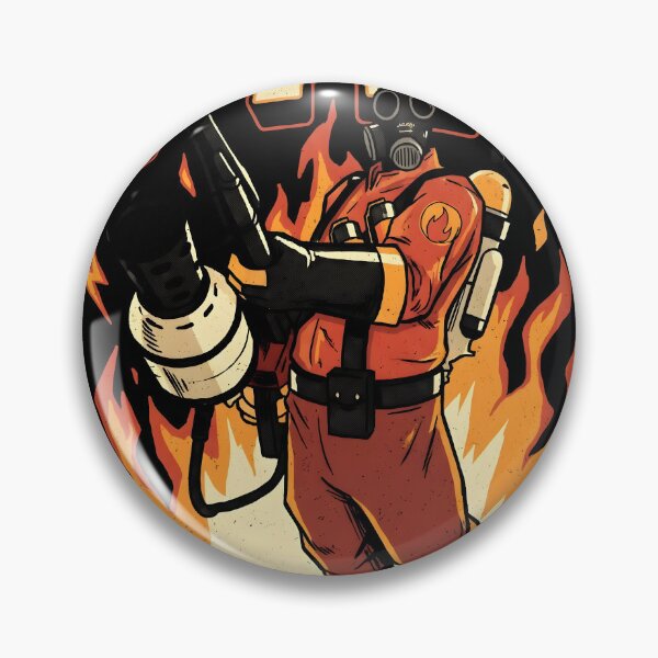 Item preview, The Pyro Team Fortress 2 Bootleg Anime Gaming Shirt designed and sold by Senpaiwaves.