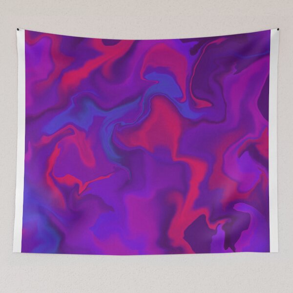 Item preview, Vibrant Fluid Marble | Purple Pink Abstract Pattern designed and sold by depictgore.