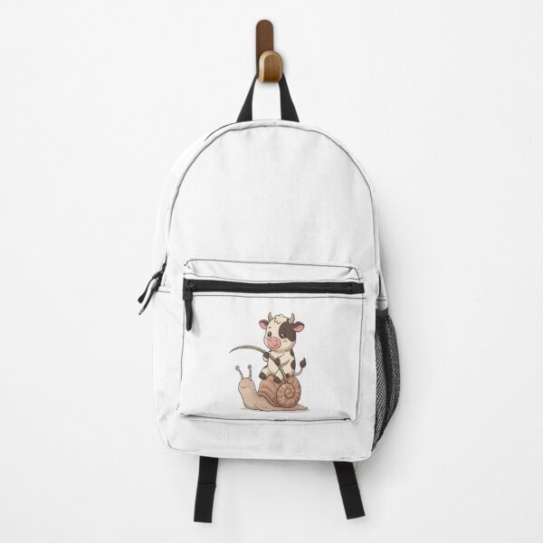 Item preview, Cute Cow Riding Giant Snail designed and sold by Ella_Sketch.