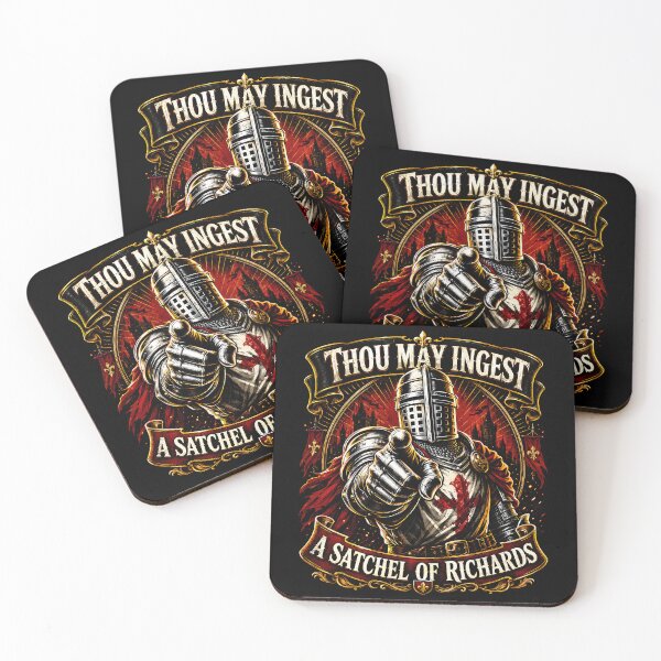 Item preview, Thou May Ingest a Satchel of Richards Knight Humor designed and sold by Victor Shadehorn.