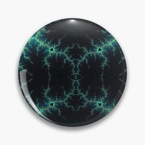 Item preview, Fractal Mandelbrot Turquoise designed and sold by SacredTemple888.