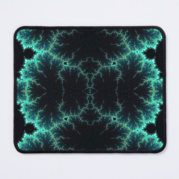 Item preview, Fractal Mandelbrot Turquoise designed and sold by SacredTemple888.