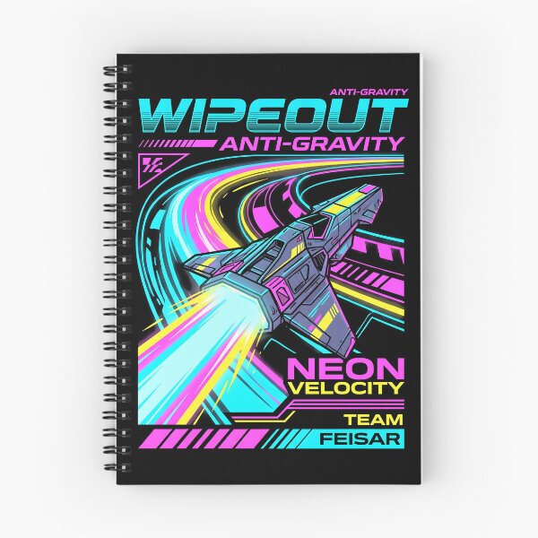 Item preview, Anti Grav Ship Trail Wipeout Vector Gamer Graphic Tee designed and sold by Senpaiwaves.