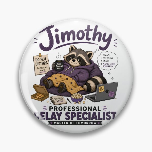 Item preview, Jimothy – Professional Delay Specialist designed and sold by Elamraoui98.