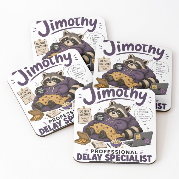 Item preview, Jimothy – Professional Delay Specialist designed and sold by Elamraoui98.