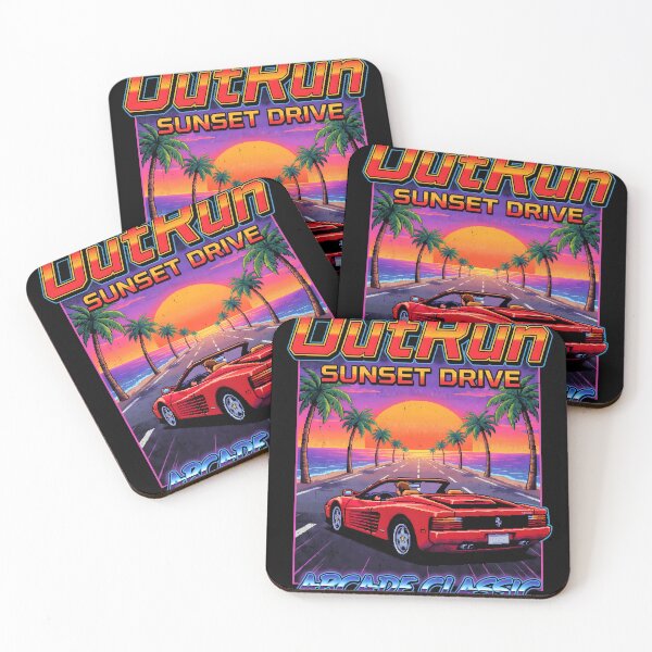 Item preview, Convertible At Sunset OutRun Arcade Anime Gaming Shirt designed and sold by Senpaiwaves.
