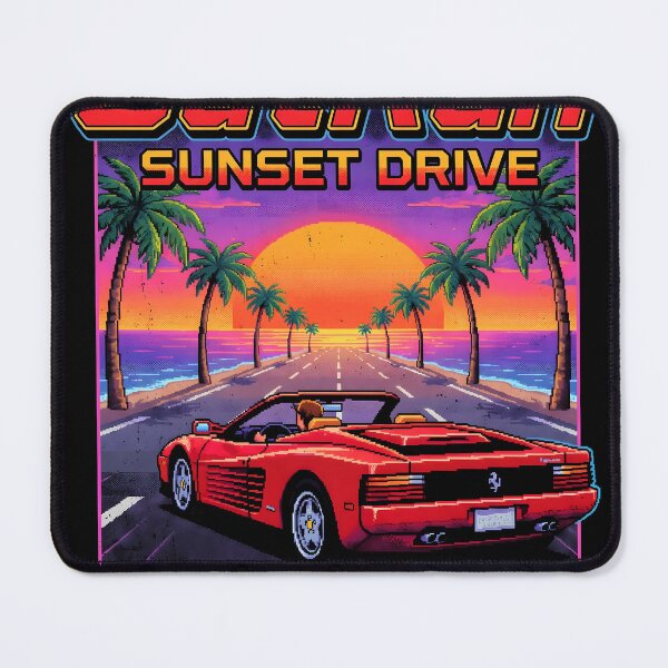 Item preview, Convertible At Sunset OutRun Arcade Anime Gaming Shirt designed and sold by Senpaiwaves.