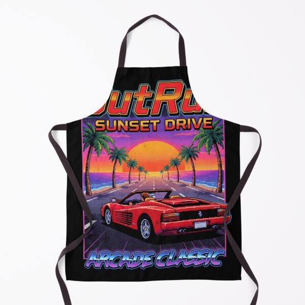 Item preview, Convertible At Sunset OutRun Arcade Anime Gaming Shirt designed and sold by Senpaiwaves.