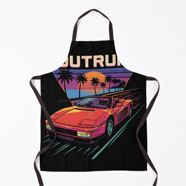 Item preview, Convertible At Sunset OutRun Vector Gaming Graphic Tee designed and sold by Senpaiwaves.