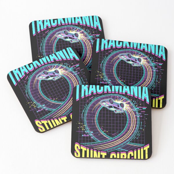 Item preview, Loop The Loop Track Trackmania Arcade Video Game Streetwear Tee designed and sold by Senpaiwaves.