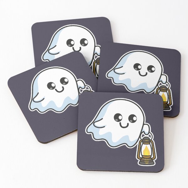 Item preview, Ghost with Lantern – Cute Spooky Halloween Spirit Design designed and sold by MerlinWear.