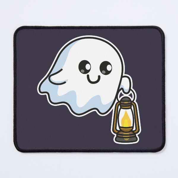 Item preview, Ghost with Lantern – Cute Spooky Halloween Spirit Design designed and sold by MerlinWear.