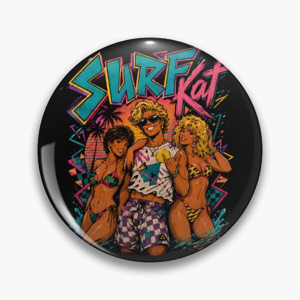 Item preview, Surf Kat Retro Beach Party designed and sold by Victor Shadehorn.