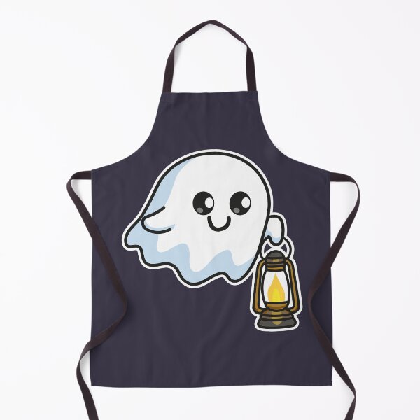 Item preview, Ghost with Lantern – Cute Spooky Halloween Spirit Design designed and sold by MerlinWear.