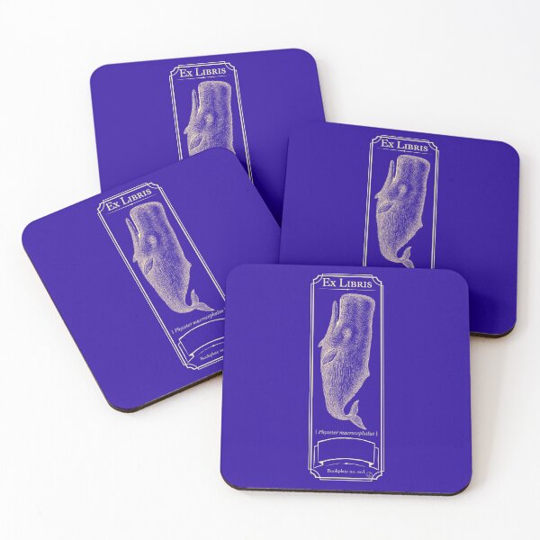 Item preview, Bookplate / Bookmark - Sperm Whale (Benthic Edition) designed and sold by dJosh's Other Stuff.