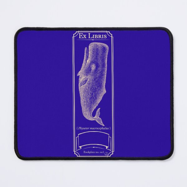 Item preview, Bookplate / Bookmark - Sperm Whale (Benthic Edition) designed and sold by dJosh's Other Stuff.