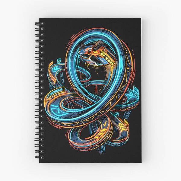 Item preview, Loop The Loop Track Trackmania Vector Gamer Graphic Tee designed and sold by Senpaiwaves.