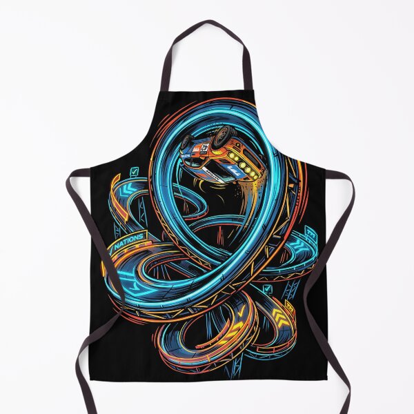 Item preview, Loop The Loop Track Trackmania Vector Gamer Graphic Tee designed and sold by Senpaiwaves.