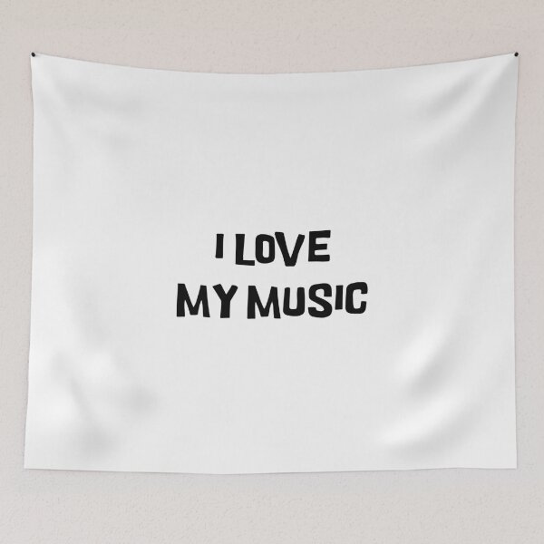 Item preview, I LOVE MY MUSIC designed and sold by binmaster3000.