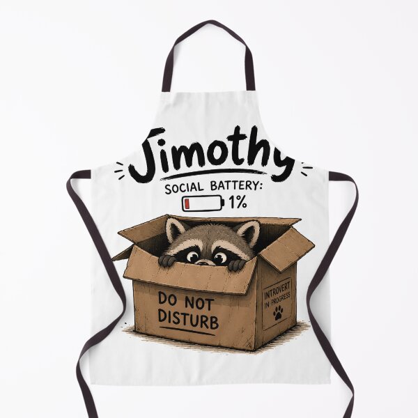 Item preview, Jimothy – Social Battery 1% designed and sold by Elamraoui98.