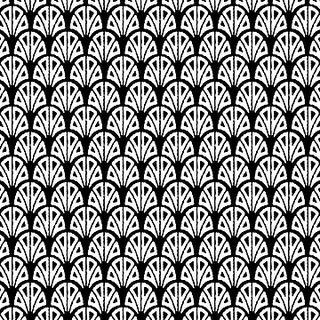 Artwork thumbnail, Deco Fan Pattern by ViaARTfactory