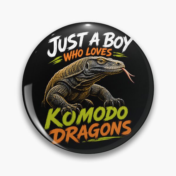 Item preview, Just a Boy Who Loves Komodo Dragons designed and sold by Victor Shadehorn.