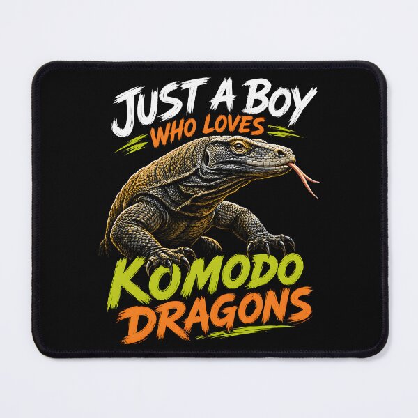 Item preview, Just a Boy Who Loves Komodo Dragons designed and sold by Victor Shadehorn.