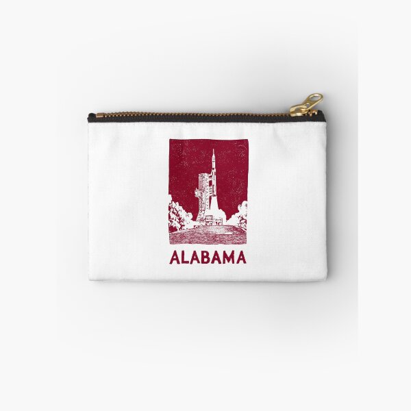 Item preview, Alabama Saturn V Rocket Block Print designed and sold by tiigerdad.