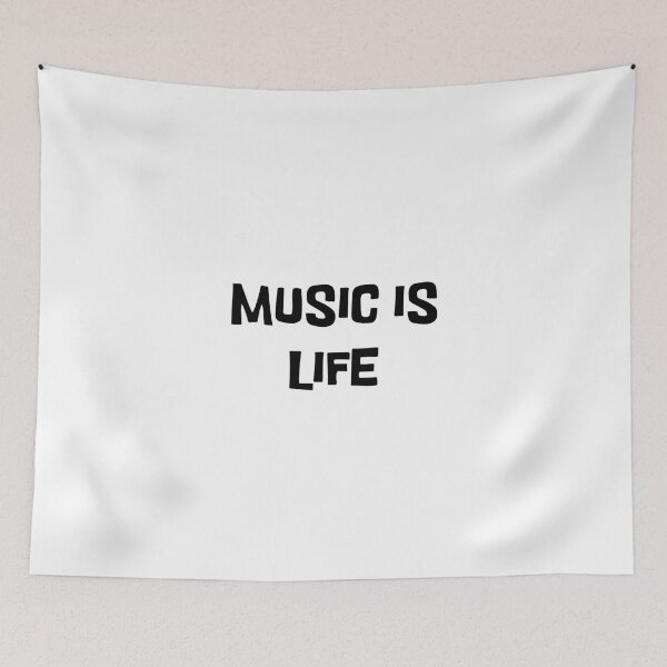 Item preview, MUSIC IS LIFE designed and sold by binmaster3000.