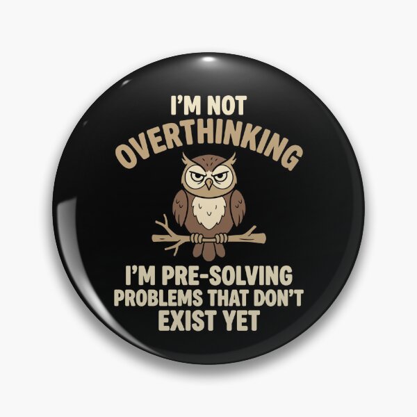 Item preview, Owl Pre Solves Problems That Do Not Exist Yet designed and sold by FreshVibe Prints.