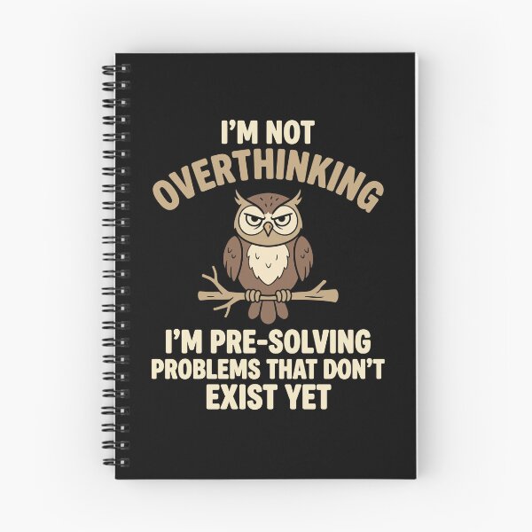 Item preview, Owl Pre Solves Problems That Do Not Exist Yet designed and sold by FreshVibe Prints.