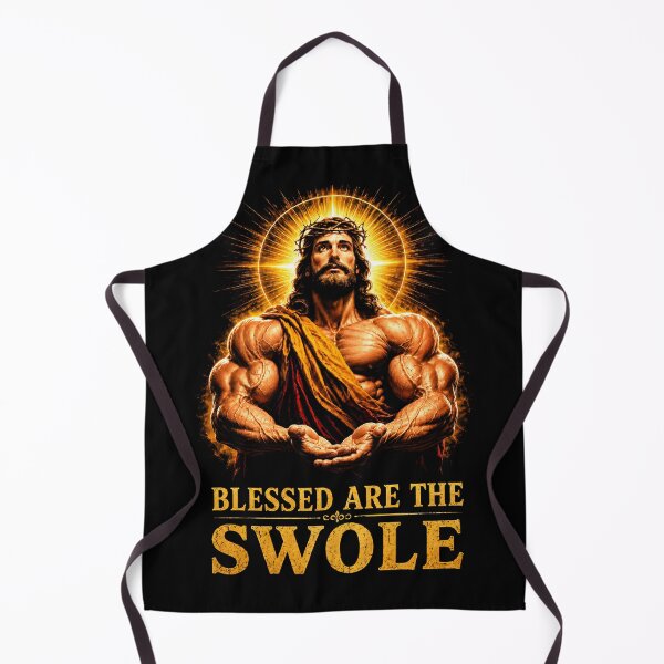 Item preview, Blessed Are the Swole Sacred Strength Parody designed and sold by Victor Shadehorn.