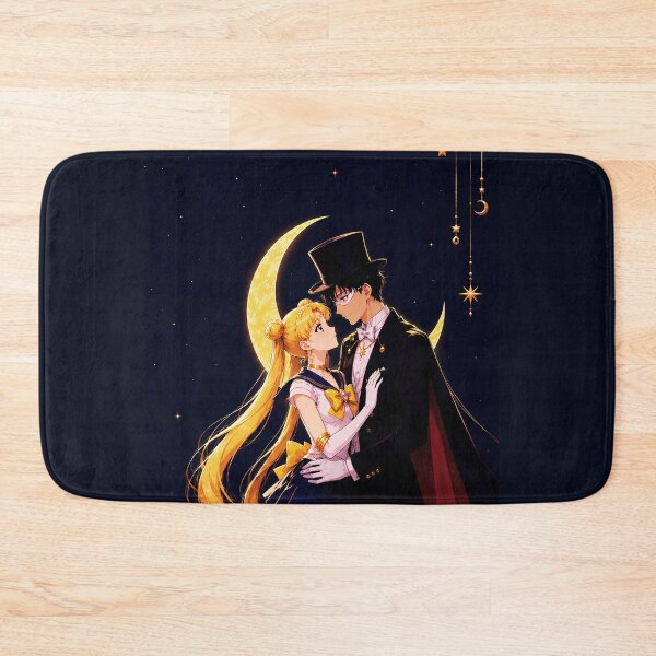Item preview, Tuxedo Mask with Sailor Moon  designed and sold by Lilpixieh.