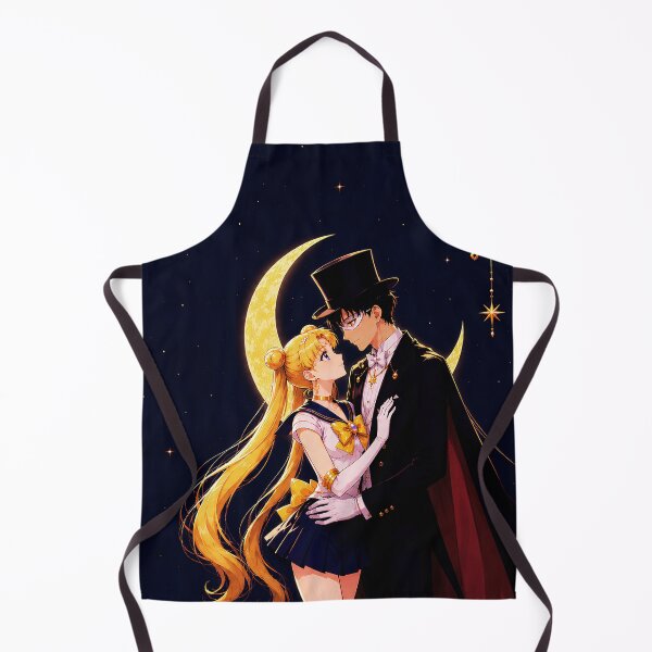 Item preview, Tuxedo Mask with Sailor Moon designed and sold by Lilpixieh.